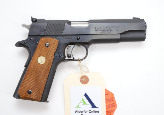 Colt Series 80 Gold Cup National Match MKIV Semi Automatic Pistol