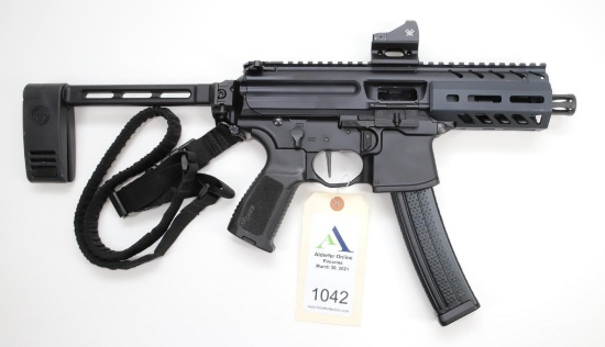 Sig Sauer MPX-4B-9 Semi Automatic Pistol