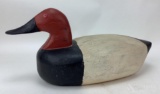 Wood Carved Duck Decoy Signed Charles Oberdorff Bull Run