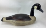 Wood Carved Canada Goose Decoy
