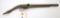 Ottoman Brass Rat Tail Flintlock Pistol