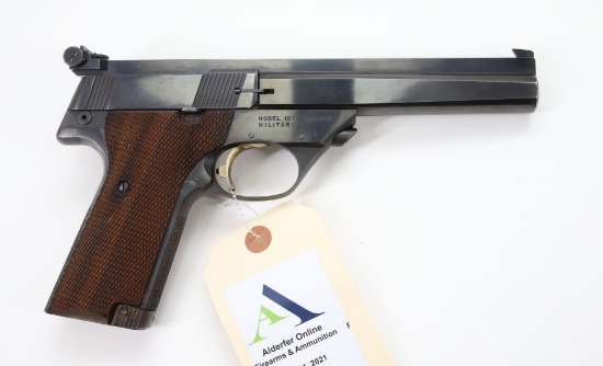 High Standard Supermatic Trophy 107 Military Semi Automatic Pistol