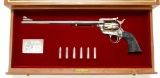 Colt SAA New Frontier Ned Buntline Commemorative Single Action Revolver Display Case Set.