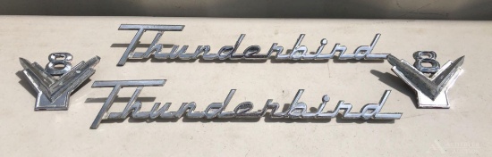 1955 Ford Thunderbird Badging