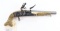 Italian Reproduction Scottish Rams Horn Pistol
