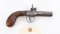 Center Hammer Screw Barrel Pistol