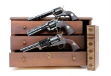 Colt American Heritage Bicentennial 1776-1976 3 Gun Cased Set