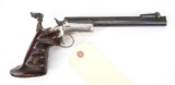 Stevens A&T Co Custom No 37 Single Shot Target Pistol