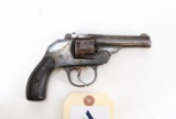 Iver Johnson Arms & Cycle Works First Model Hammerless Large Frame Revolver