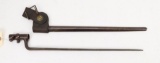 NJ Marked 1861 Rifled Musket Bayonet