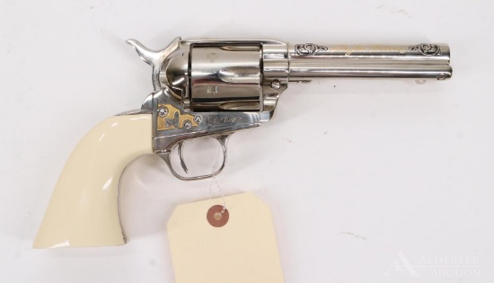 Uberti/Taylors & Co 1873 SAA America Remembers Single Action Revolver Cased Clayton Moore Tribute