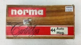 Norma .44 Auto Mag Ammunition