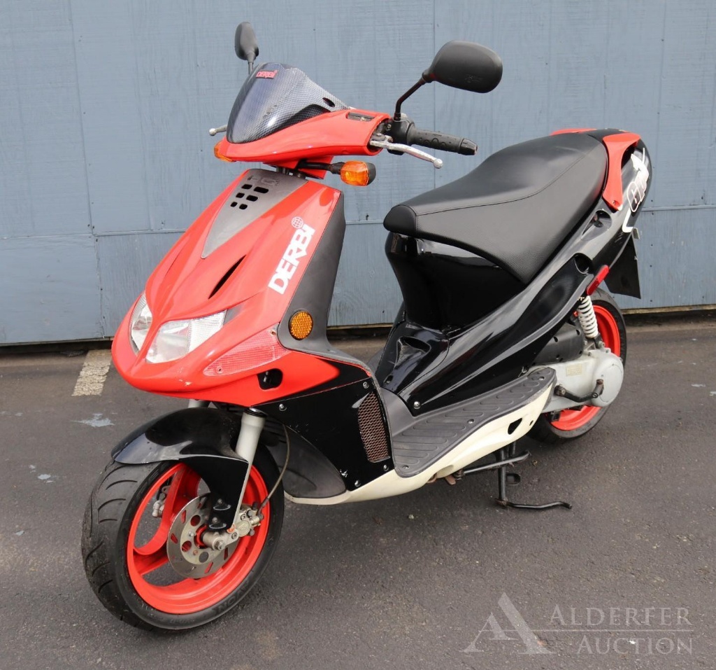 2003 Derbi Motors Scooter | Cars & Vehicles Recreational Vehicles Scooters  & Mopeds | Online Auctions | Proxibid