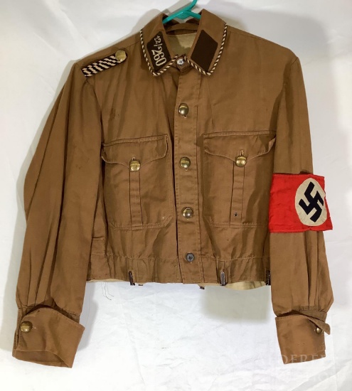 German WWII SA "Brown Shirt" Tunic