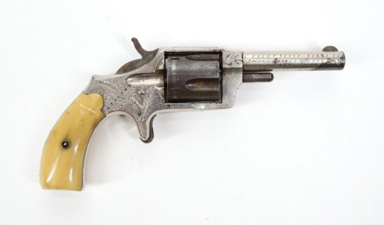 Hopkins And Allen Blue Jacket No 2 Spur Trigger Revolver