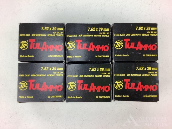 Tulammo 7.62x39mm Ammunition