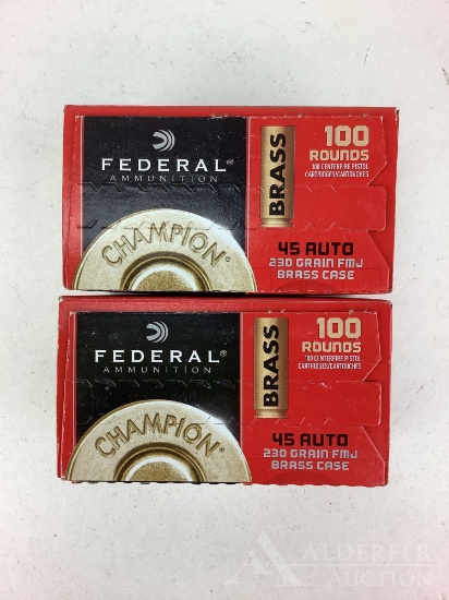 Federal .45 Auto Ammunition