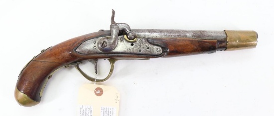 Unmarked Percussion Conversion Pistol