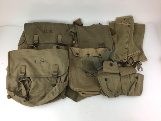WWI and WWII Assorted Military Gear