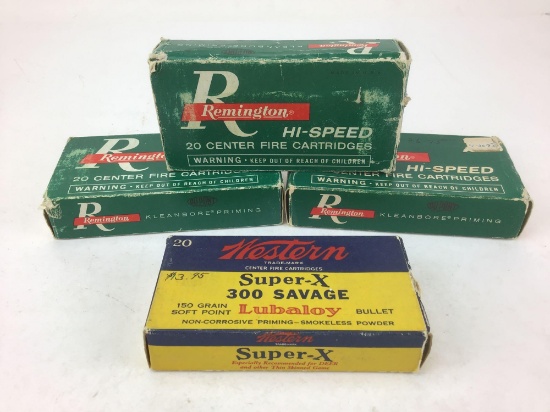 .300 Savage Ammo Assorted