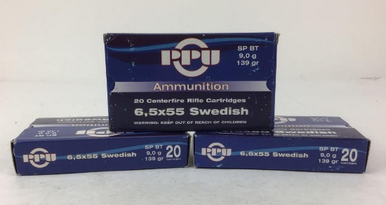 6.5x55 Swede Ammo
