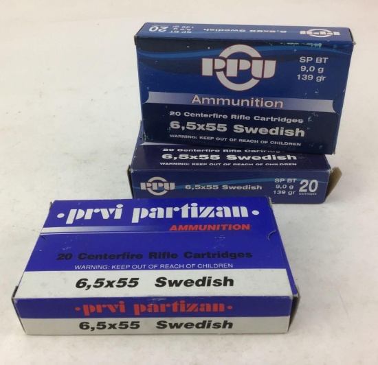 6.5x55 Swede Ammo