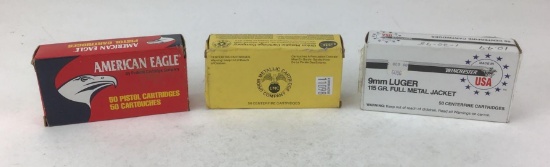 9MM Luger Ammo Assorted