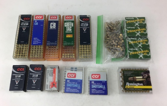 .22 Rimfire Ammo Assorted
