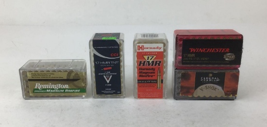 .17 HMR Ammo Assorted