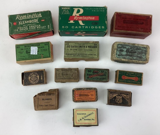 Vintage and Antique Ammo Assorted