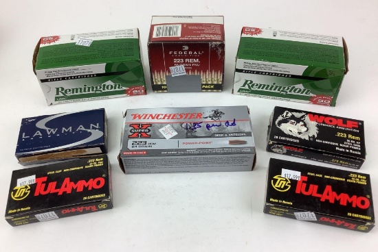 .223 Rem Ammo Assorted