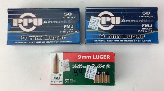 9MM Luger Ammo