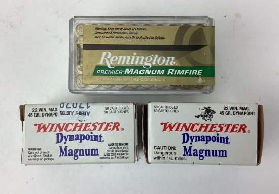 .22 WMR Ammo Assorted