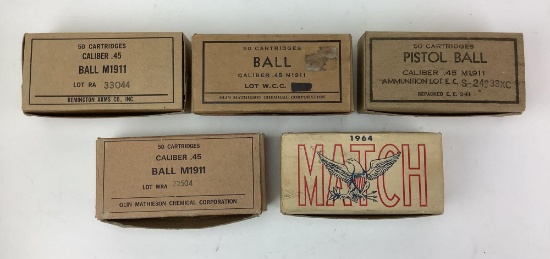 .45 M1911 Ball Ammo