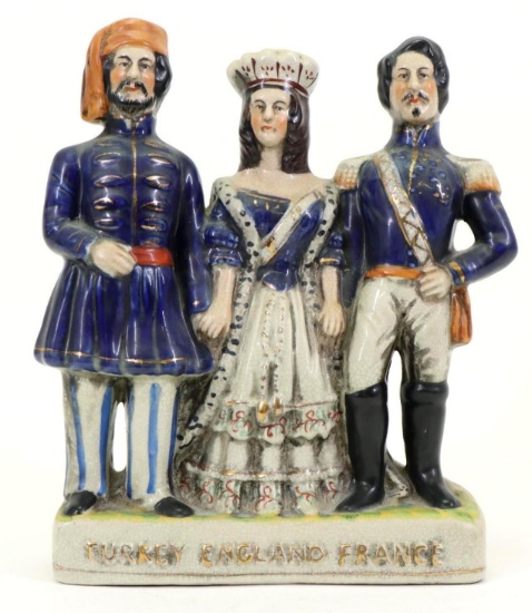 Staffordshire Figural Group-Crimean War