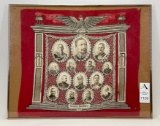 German World War I Patriotic Handkerchief