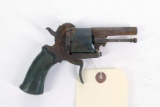 European Pin Fire Revolver