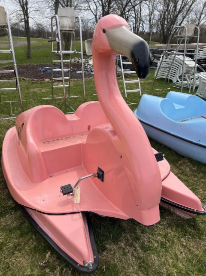 Pink Flamingo Pedal Boat