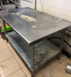 Stainless Steel Food Prep Table