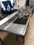 Stainless Steel Triple Sink