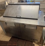 Stainless Steel Refrigerated Sandwich Prep Table