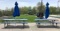 Picnic Tables and Umbrellas