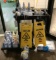 Janitor Cart and Cleaning Supplies