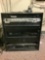 A/V Component Cabinet and Amps