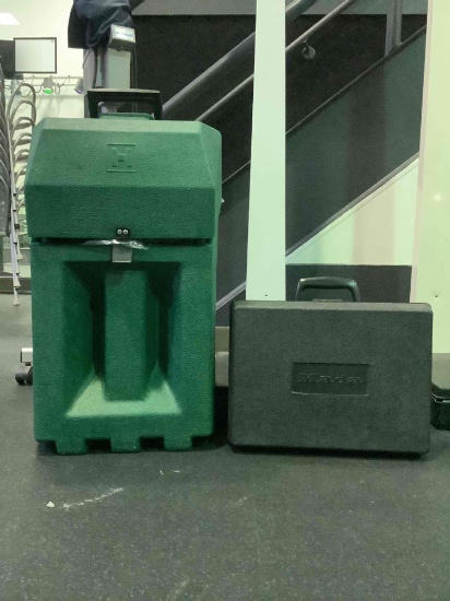 Scales, Blood Pressure Monitor and Oxygen Cylinder
