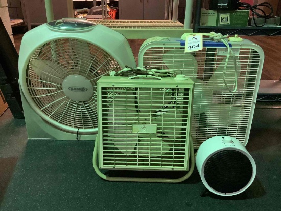 Portable Fans and Heater