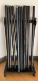 Weight Bars with Rack