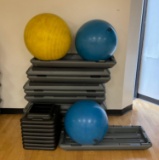 Fitness Steps and Balls