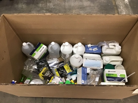 Cleaning Supplies and Masks