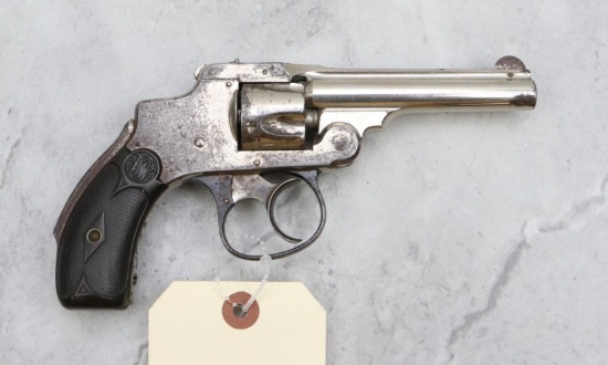 Early Antique Smith & Wesson Safety Hammerless (Lemon Squeezer) First Model Revolver
